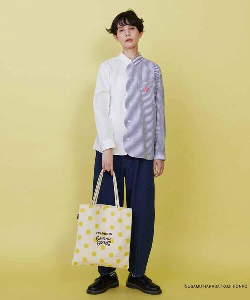 FRAPBOIS（フラボア）の「OSAMU GOODS ロゴトート（トートバッグ・レディース・B/A・FREE）」の12枚目の写真