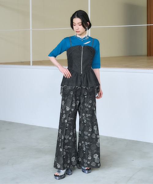 セール】【S/M/L 3サイズ展開】ガラソールチャンキーサンダル(HARE