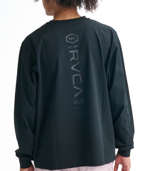 RVCA(ルーカ)の「RVCA STARIGHT WAY LT(Tシャツ/カットソー・メンズ・ホワイト/ブラック・L/M)」の8枚目の写真