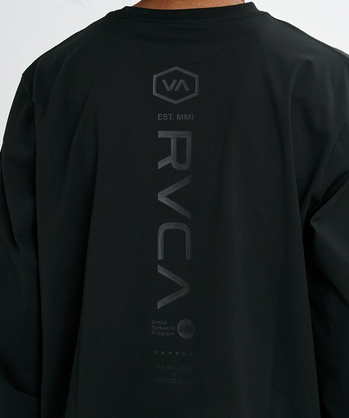 RVCA(ルーカ)の「RVCA STARIGHT WAY LT(Tシャツ/カットソー・メンズ・ホワイト/ブラック・L/M)」の9枚目の写真