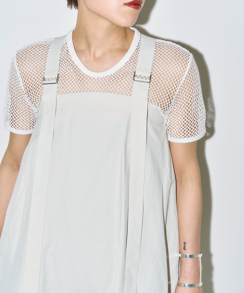 CITYSHOP（シティーショップ）の「BELTED STRAP DRESS：ワンピース（ワンピース・レディース・ブラック/ライトグレー・36/38）」の3枚目の写真