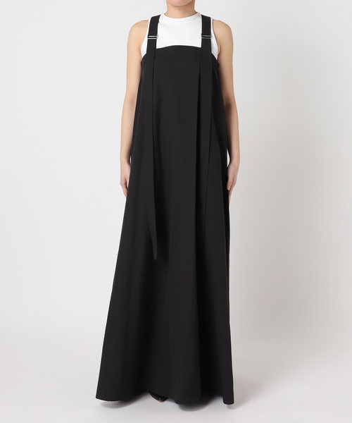 CITYSHOP（シティーショップ）の「BELTED STRAP DRESS：ワンピース（ワンピース・レディース・ブラック/ライトグレー・36/38）」の7枚目の写真