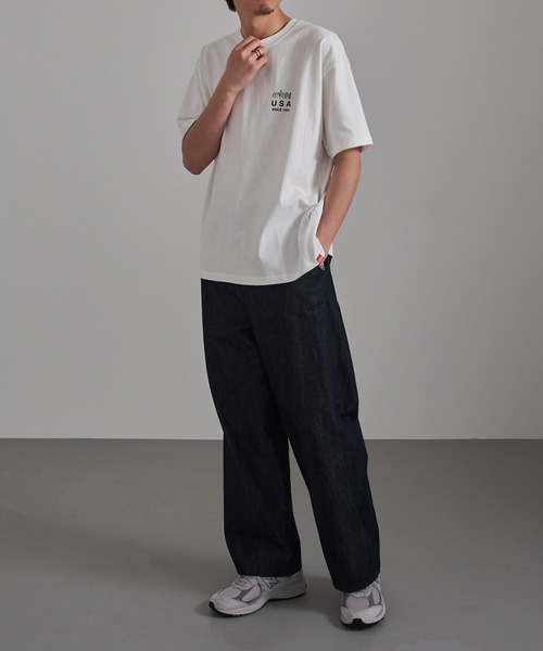 Manhattan Portage(マンハッタンポーテージ)の「【Manhattan Portage】別注 NYC Street Culture Tee /ニューヨークシティストリートカルチャーTシャツ(Tシャツ/カットソー・レディース・ホワイト/ブラック/ヘザーグレー・S/M/L)」の9枚目の写真
