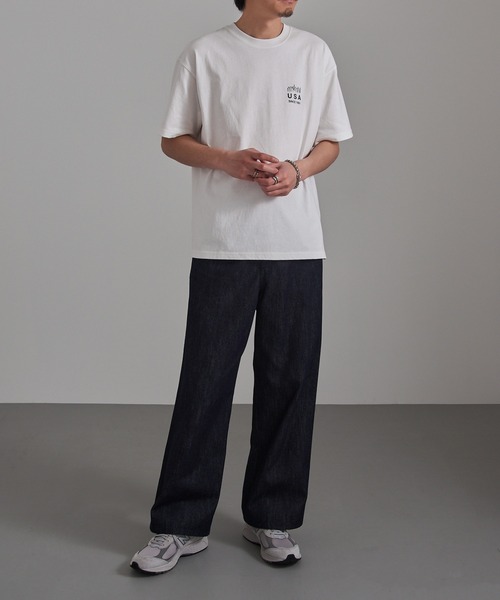 Manhattan Portage(マンハッタンポーテージ)の「【Manhattan Portage】別注 NYC Street Culture Tee /ニューヨークシティストリートカルチャーTシャツ(Tシャツ/カットソー・レディース・ホワイト/ブラック/ヘザーグレー・S/M/L)」の10枚目の写真