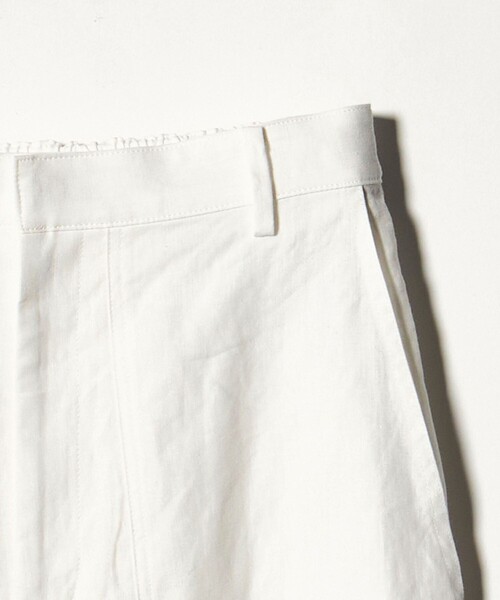 UNITED ARROWS(ユナイテッドアローズ)の「リネン パッチポケット イージーパンツ WHITE ‐ウォッシャブル‐(その他パンツ・レディース・ホワイト・36/38/34)」の7枚目の写真