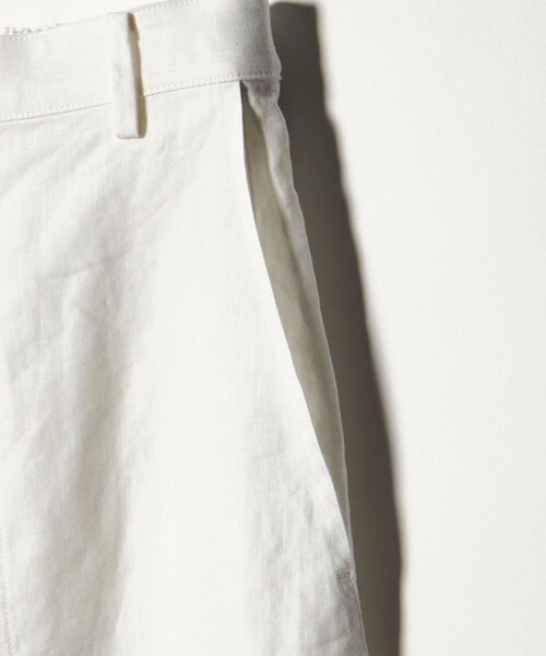 【NATURAL】リネン パッチポケット イージーパンツ UNITED ARROWS リネン パッチポケット イージーパンツ ‐ウォッシャブル