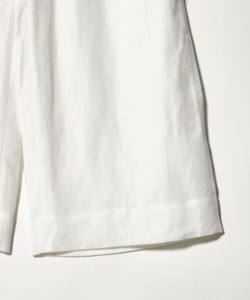 UNITED ARROWS(ユナイテッドアローズ)の「リネン パッチポケット イージーパンツ WHITE ‐ウォッシャブル‐(その他パンツ・レディース・ホワイト・36/38/34)」の10枚目の写真