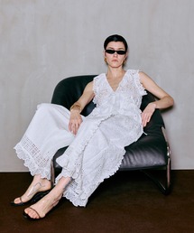 MAISON SPECIAL(���]���X�y�V����)�́y2026SUMMER PRE-ORDER�zLace Patch Rompers/���[�X�p�b�`�����p�[�X(�T���y�b�g/�I�[�o�[�I�[��)