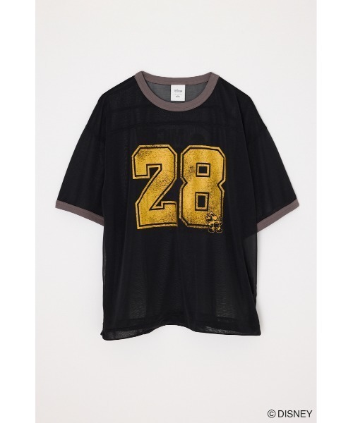 Disney（ディズニー）の「MD NUMBER SPORT Tシャツ/ MICKEY（Tシャツ/カットソー・レディース・ホワイト/ライトブラック/レッド・FREE）」の10枚目の写真