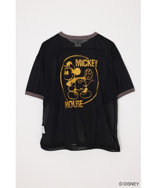 Disney（ディズニー）の「MD NUMBER SPORT Tシャツ/ MICKEY（Tシャツ/カットソー・レディース・ホワイト/ライトブラック/レッド・FREE）」の11枚目の写真