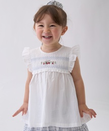 petit main | 【リンク】いちご刺しゅうシャーリングチュニック(チュニック)