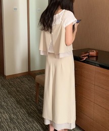 Lateru（ラテル）の「バックスリット レイヤード キャミセットアップ（セットアップ）」