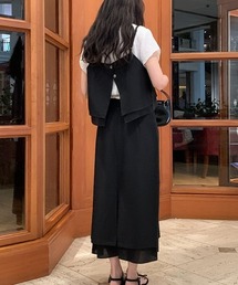 Lateru（ラテル）の「バックスリット レイヤード キャミセットアップ（セットアップ）」