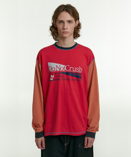 TEKET(テケット)の「Do Not Crush L/S Tee Red(Tシャツ/カットソー・メンズ・その他・SMALL/MEDIUM/LARGE)」の2枚目の写真