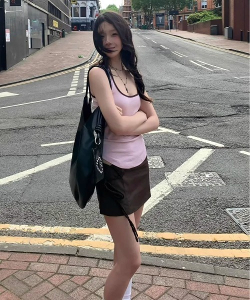 ViViDAY(ビビデー)の「肩リボン キャミソール(キャミソール・レディース・ピンク・M)」の18枚目の写真