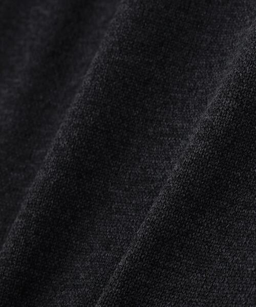 Jack Bunny!!(ジャックバニー)の「14G2P天竺度詰め半袖PEモックネックニットプルオーバー(Tシャツ/カットソー・メンズ・ホワイト/グレー・X-LARGE/LARGE/MEDIUM)」の10枚目の写真