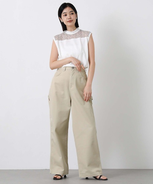 Dickies(ディッキーズ)の「Dickiesペインターパンツ(その他パンツ・レディース・ダークブラウン/ベージュ・28)」の3枚目の写真