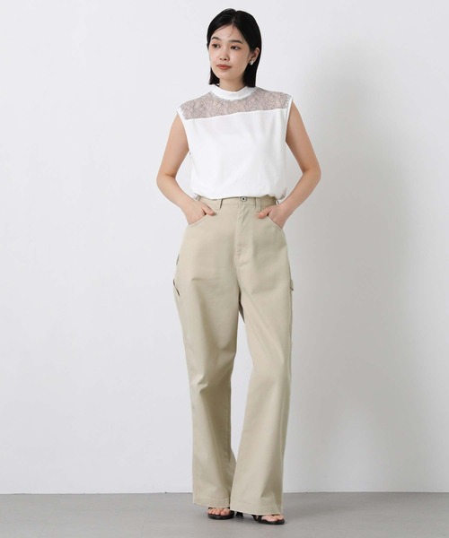 Dickies(ディッキーズ)の「Dickiesペインターパンツ(その他パンツ・レディース・ダークブラウン/ベージュ・28)」の6枚目の写真