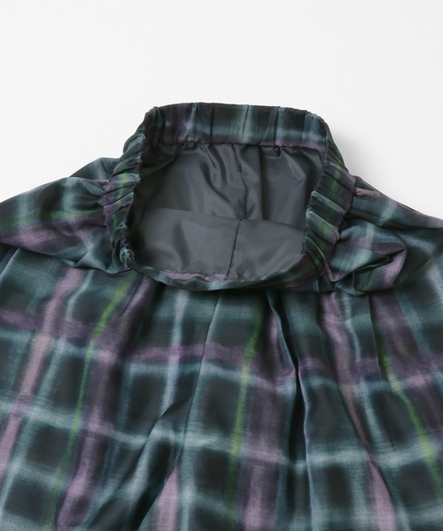 KBF(ケイビーエフ)の「シアーチェックWIDEパンツ(その他パンツ・レディース・ブラウン系その他/グリーン系その他・ONE)」の20枚目の写真