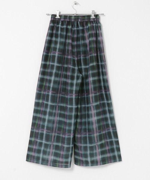 KBF(ケイビーエフ)の「シアーチェックWIDEパンツ(その他パンツ・レディース・ブラウン系その他/グリーン系その他・ONE)」の21枚目の写真