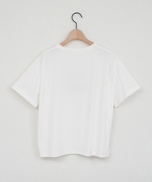DISCOAT(ディスコート)の「GRENOBLEロゴTシャツ(Tシャツ/カットソー・レディース・オフホワイト/ベビーピンク/ブラック・FREE)」の14枚目の写真