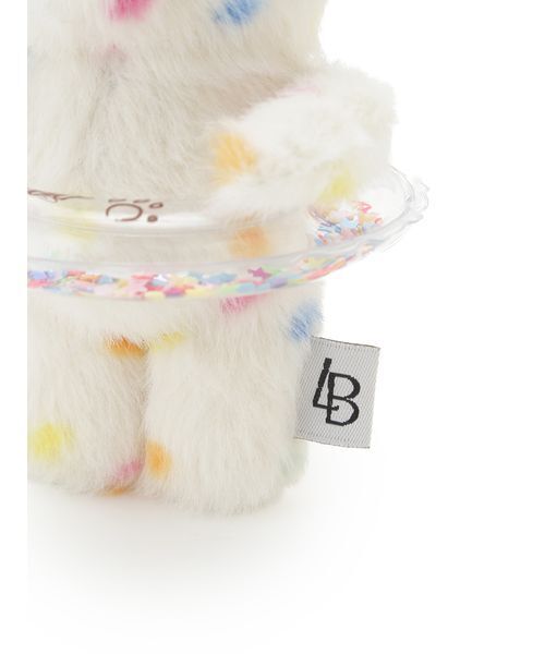 LILY BROWN（リリーブラウン）の「Lily Bearフロートリングチャーム（キーケース/キーアクセサリー・レディース・ブルー/マルチ/ミント/オレンジ/ブラウン・F）」の13枚目の写真