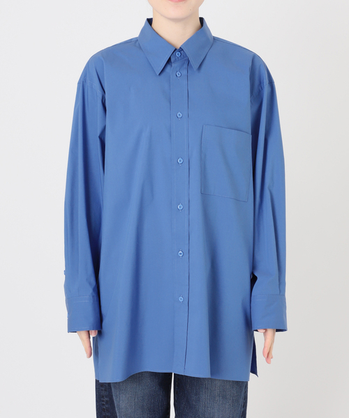Spick & Span(スピックアンドスパン)の「SHEN TANAKA*S チュニックシャツ(シャツ/ブラウス・レディース・ホワイト/ブルー系その他・FREE)」の19枚目の写真