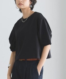 RASW（ラス）の「コーマコットンボリュームハーフスリーブTシャツ（Tシャツ/カットソー）」