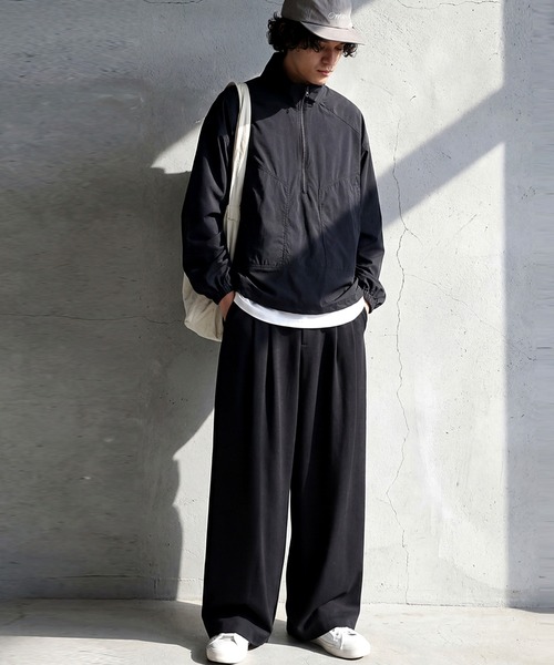 antiqua(アンティカ)の「吸水速乾 UVカット ロング ワイドパンツ(その他パンツ・レディース・ブラック・MEDIUM/LARGE)」の12枚目の写真
