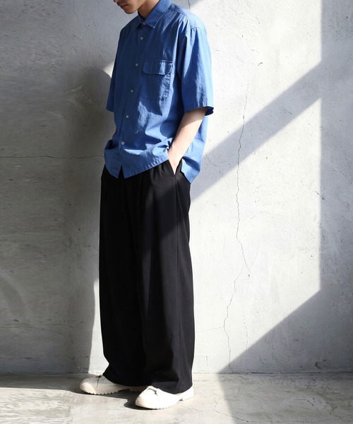 antiqua(アンティカ)の「吸水速乾 UVカット ロング ワイドパンツ(その他パンツ・レディース・ブラック・MEDIUM/LARGE)」の14枚目の写真