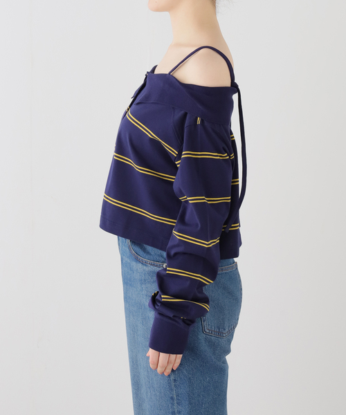 crinkle crinkle crinkle multiway polo cami CC-4543（ポロシャツ