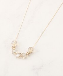 SHOO・LA・RUE | クリアパーツスライダーネックレス(ネックレス)