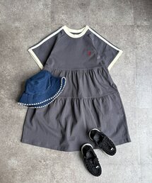 CPCM（シーピーシーエム）の「【KIDS】【U.S. POLO ASSN.】カットティアードワンピース（その他ベビー用品）」