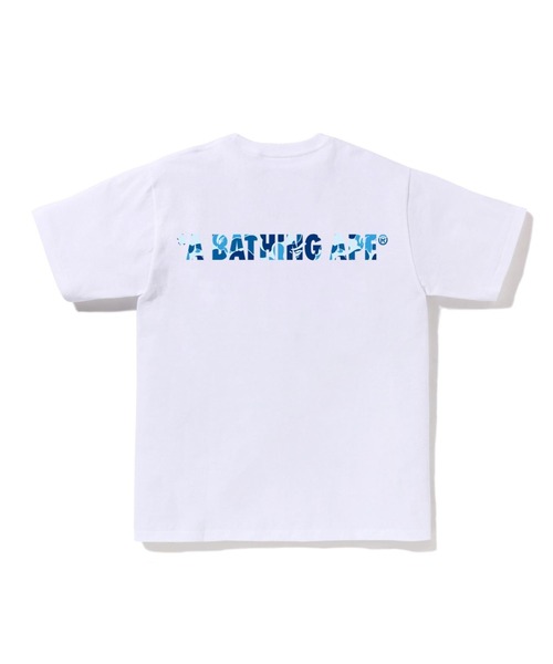A BATHING APE(アベイシングエイプ)の「ABC CAMO ONE POINT TEE(Tシャツ/カットソー・メンズ・ホワイト×ピンク/ホワイト×ブルー/ホワイト×グリーン・XXX-LARGE/XX-LARGE/MEDIUM/LARGE/X-LARGE/SMALL)」の5枚目の写真