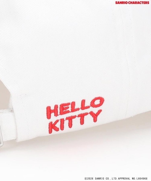 Right-on(ライトオン)の「Other(ソノタ)「サンリオキャラクターズ」刺繍キャップ(キャップ・レディース・オフホワイト/ネイビー・フリー)」の14枚目の写真