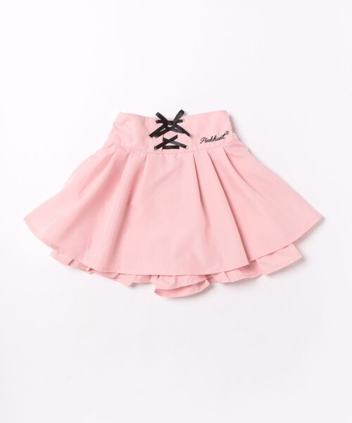 PINKHUNT(ピンクハント)の「PINKHUNT レースアップスカート風ショートパンツ 1830K(その他パンツ・キッズ・アッシュグレー/ベビーピンク・130cm/140cm/150cm/160cm/120cm)」の13枚目の写真