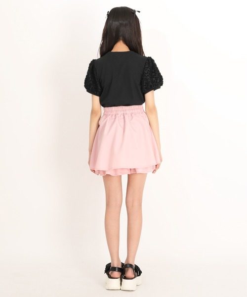 PINKHUNT(ピンクハント)の「PINKHUNT レースアップスカート風ショートパンツ 1830K(その他パンツ・キッズ・アッシュグレー/ベビーピンク・130cm/140cm/150cm/160cm/120cm)」の15枚目の写真