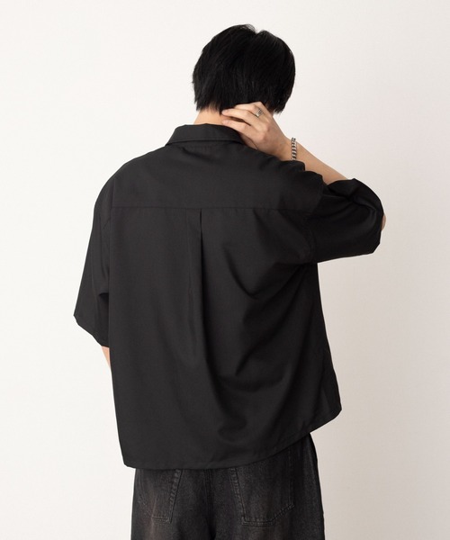 LUCY(ルーシー)の「LUCY/ダブルポケットボクシーシャツ(シャツ/ブラウス・メンズ・サックスブルー/ブラック・MEDIUM/LARGE)」の21枚目の写真