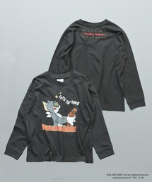 MARKEY'S（マーキーズ）の「【別注】トムとジェリー プリントリブ長袖Tシャツ/おとな（Tシャツ/カットソー）」
