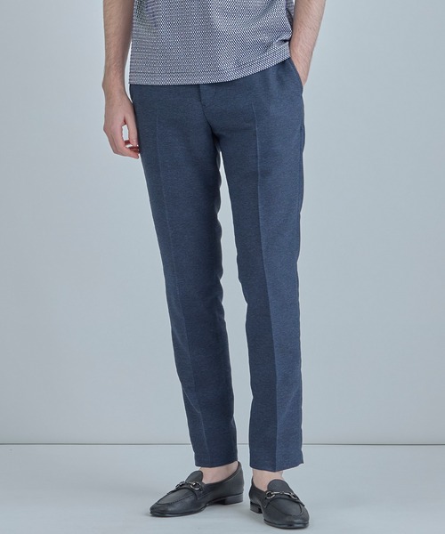 MEN'S BIGI(メンズビギ)の「【ACTIVE TAILOR】カラミメッシュストレッチパンツ<軽量/通気性/ストレッチ>(スラックス・メンズ・ブラック/ネイビー/グレー・03/04/02/01)」の3枚目の写真