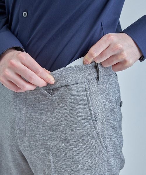 MEN'S BIGI(メンズビギ)の「【ACTIVE TAILOR】カラミメッシュストレッチパンツ<軽量/通気性/ストレッチ>(スラックス・メンズ・ブラック/ネイビー/グレー・03/04/02/01)」の6枚目の写真