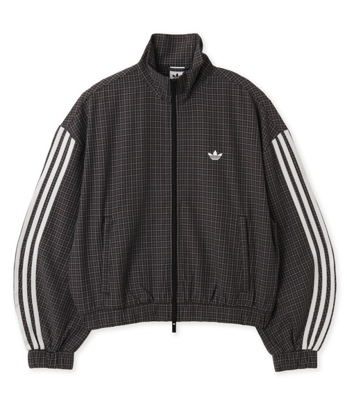 adidas(アディダス)の「adidas CHECK TRUCK TOP / アディダス チェック トラックトップ(その他アウター・レディース・ブラック・L/S/M)」の1枚目の写真