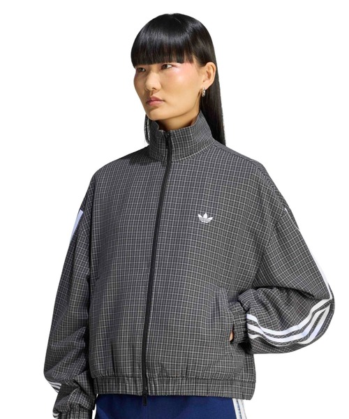 adidas(アディダス)の「adidas CHECK TRUCK TOP / アディダス チェック トラックトップ(その他アウター・レディース・ブラック・L/S/M)」の3枚目の写真