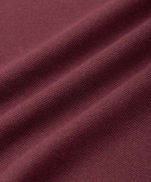 Saturdays NYC（サタデーズ ニューヨークシティ ）の「Pique Logo Standard SS Tee（Tシャツ/カットソー・メンズ・キナリ/ワイン/ブラック・L/M/S）」の4枚目の写真