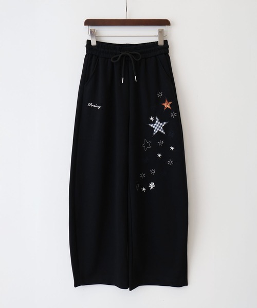 SpRay(スプレイ)の「星柄パッチスウェットパンツ(スウェットパンツ・レディース・オートミール/アイボリー/ブラック・FREE)」の20枚目の写真