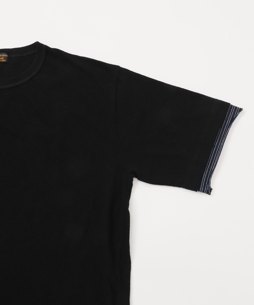 JOURNAL STANDARD J.S HOMESTEAD(ジャーナルスタンダードホームステッド)の「J.S.Homestead / ボーダー トランジション Tシャツ(Tシャツ/カットソー・メンズ・ブラウン系その他/ホワイト/ブラック・MEDIUM/LARGE)」の9枚目の写真