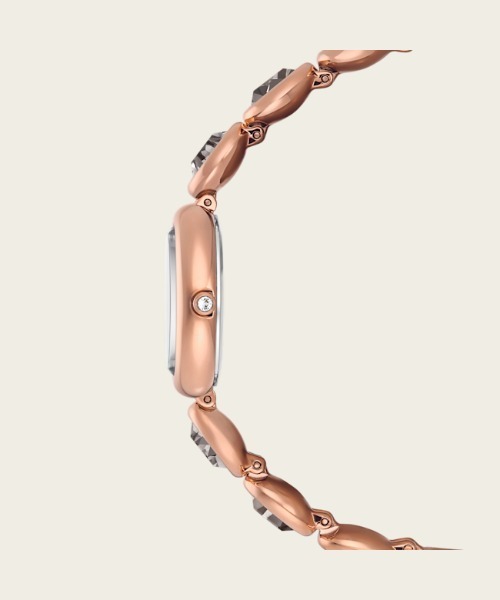 SWAROVSKI(スワロフスキー)の「【公式】【スワロフスキー】Imber oval ウォッチ, スイス製, メタルブレスレット, ブラック, ローズゴールドトーン仕上げ(デジタル腕時計・レディース・ゴールド系・ONE SIZE)」の6枚目の写真