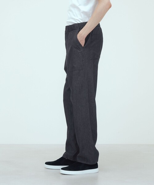 GALERIE VIE(ギャルリー ヴィー)の「コットンダンガリー ファティーグパンツ(デニムパンツ・メンズ・ブルー・46/44)」の4枚目の写真