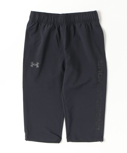 UNDER ARMOUR(アンダーアーマー)の「UAフレッシュウーブン 3/4パンツ(トレーニング/メンズ)(その他パンツ・メンズ・ブラック・S/2XL)」の1枚目の写真
