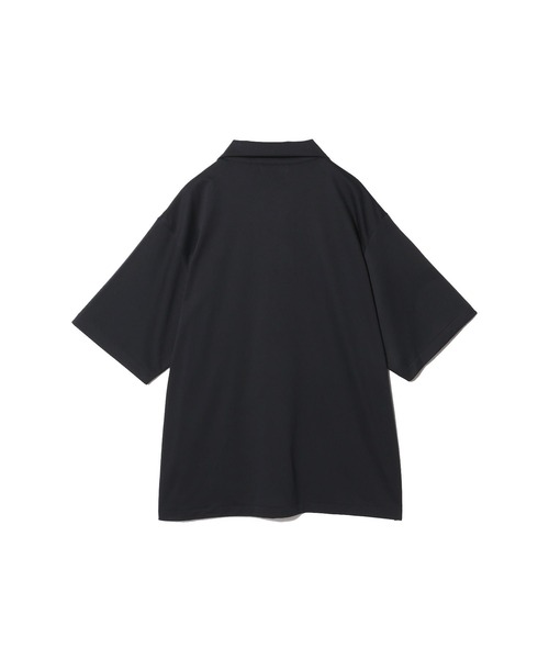 ESTNATION(エストネーション)の「THE COLUMN / ファンクショナルジャージーポロシャツ(ポロシャツ・メンズ・ホワイト/ネイビー・MEDIUM/LARGE)」の4枚目の写真